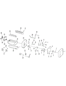 Icemaker parts for Kenmore Refrigerator 363.9522681 (3639522681, 363 9522681) from AppliancePartsPros.com