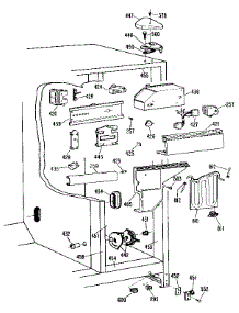 Fresh Food Section parts for Kenmore Refrigerator 363.9524711 (3639524711, 363 9524711) from AppliancePartsPros.com