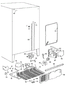 Unit parts for Kenmore Refrigerator 363.9524780 (3639524780, 363 9524780) from AppliancePartsPros.com