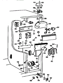 Fresh Food Section parts for Kenmore Refrigerator 363.9534711 (3639534711, 363 9534711) from AppliancePartsPros.com