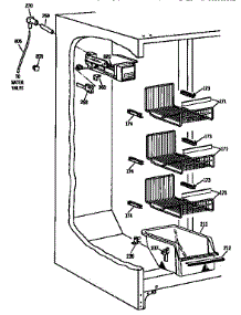 Freezer Section parts for Kenmore Refrigerator 363.9534811 (3639534811, 363 9534811) from AppliancePartsPros.com