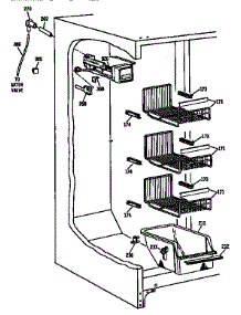 Freezer Section parts for Kenmore Refrigerator 363.9534821 (3639534821, 363 9534821) from AppliancePartsPros.com