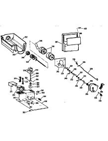 Ice Bucket parts for Kenmore Refrigerator 363.9534881 (3639534881, 363 9534881) from AppliancePartsPros.com