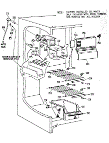 Freezer Section parts for Kenmore Refrigerator 363.9552584 (3639552584, 363 9552584) from AppliancePartsPros.com
