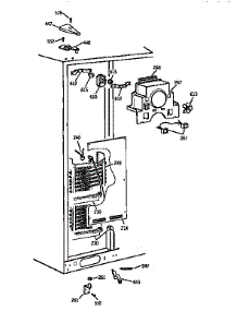 Freezer Section parts for Kenmore Refrigerator 363.9564750 (3639564750, 363 9564750) from AppliancePartsPros.com