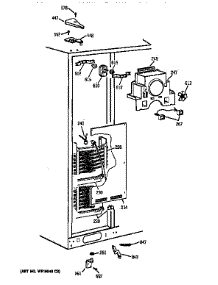 Freezer Section parts for Kenmore Refrigerator 363.9564775 (3639564775, 363 9564775) from AppliancePartsPros.com