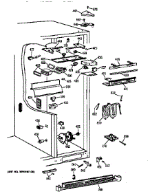 Fresh Food Section parts for Kenmore Refrigerator 363.9564775 (3639564775, 363 9564775) from AppliancePartsPros.com