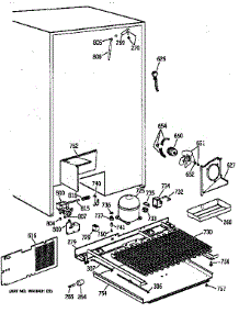 Unit Parts parts for Kenmore Refrigerator 363.9564775 (3639564775, 363 9564775) from AppliancePartsPros.com