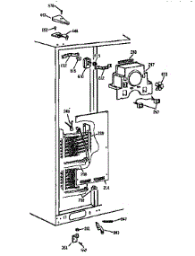 Freezer Section parts for Kenmore Refrigerator 363.9564820 (3639564820, 363 9564820) from AppliancePartsPros.com