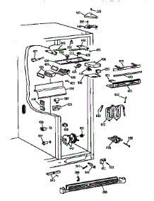 Fresh Food Section parts for Kenmore Refrigerator 363.9564820 (3639564820, 363 9564820) from AppliancePartsPros.com