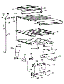 Compartment Separator parts for Kenmore Refrigerator 363.9612711 (3639612711, 363 9612711) from AppliancePartsPros.com