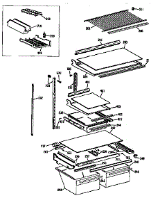 Shelves And Accessories parts for Kenmore Refrigerator 363.9631585 (3639631585, 363 9631585) from AppliancePartsPros.com