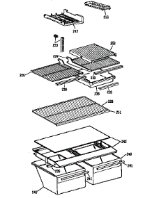 Shelf Parts parts for Kenmore Refrigerator 363.9634266 (3639634266, 363 9634266) from AppliancePartsPros.com