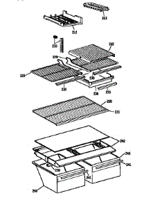 Shelf Parts parts for Kenmore Refrigerator 363.9636266 (3639636266, 363 9636266) from AppliancePartsPros.com