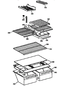 Shelf Parts parts for Kenmore Refrigerator 363.9636281 (3639636281, 363 9636281) from AppliancePartsPros.com