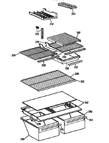 Shelf Parts parts for Kenmore Refrigerator 363.9636287 (3639636287, 363 9636287) from AppliancePartsPros.com