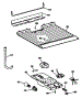 Freezer Floor And Control Parts