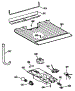 Freezer Floor & Control Parts