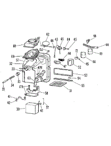 Dispenser parts for Kenmore Refrigerator 363.9702801 (3639702801, 363 9702801) from AppliancePartsPros.com