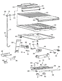 Compartment Separator parts for Kenmore Refrigerator 363.9705713 (3639705713, 363 9705713) from AppliancePartsPros.com