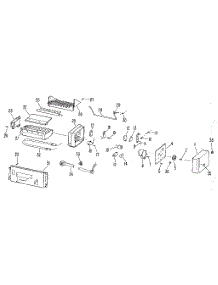 Icemaker parts for Kenmore Refrigerator 363.9705781 (3639705781, 363 9705781) from AppliancePartsPros.com