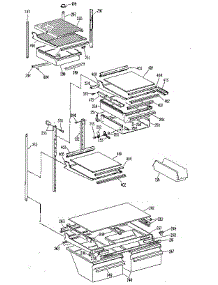 Shelf parts for Kenmore Refrigerator 363.9705793 (3639705793, 363 9705793) from AppliancePartsPros.com