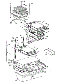 Shelf parts for Kenmore Refrigerator 363.9712881 (3639712881, 363 9712881) from AppliancePartsPros.com