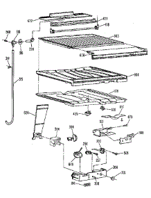 Compartment Separator parts for Kenmore Refrigerator 363.9712881 (3639712881, 363 9712881) from AppliancePartsPros.com