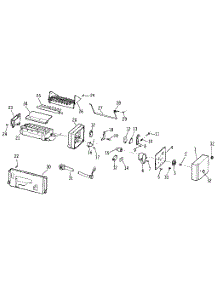 Icemaker parts for Kenmore Refrigerator 363.9712894 (3639712894, 363 9712894) from AppliancePartsPros.com