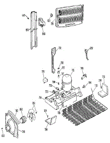Unit parts for Kenmore Refrigerator 363.9715714 (3639715714, 363 9715714) from AppliancePartsPros.com