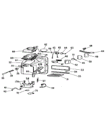 Dispenser parts for Kenmore Refrigerator 363.9715734 (3639715734, 363 9715734) from AppliancePartsPros.com