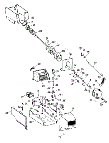 Ice Bucket parts for Kenmore Refrigerator 363.9715734 (3639715734, 363 9715734) from AppliancePartsPros.com