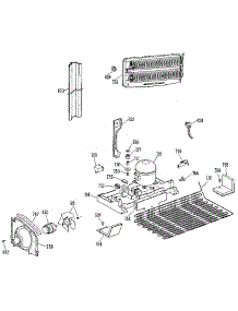 Unit parts for Kenmore Refrigerator 363.9715791 (3639715791, 363 9715791) from AppliancePartsPros.com