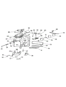 Dispenser parts for Kenmore Refrigerator 363.9715794 (3639715794, 363 9715794) from AppliancePartsPros.com