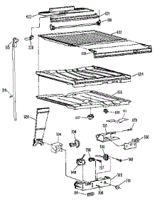Compartment Separator parts for Kenmore Refrigerator 363.9715794 (3639715794, 363 9715794) from AppliancePartsPros.com