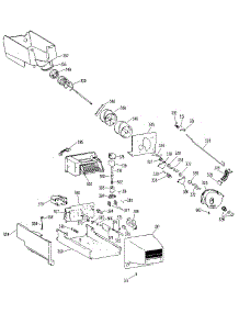 Ice Bucket parts for Kenmore Refrigerator 363.9715911 (3639715911, 363 9715911) from AppliancePartsPros.com