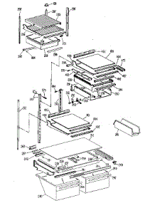Shelf parts for Kenmore Refrigerator 363.9715921 (3639715921, 363 9715921) from AppliancePartsPros.com
