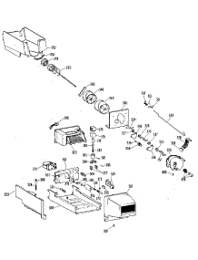 Ice Bucket parts for Kenmore Refrigerator 363.9715921 (3639715921, 363 9715921) from AppliancePartsPros.com