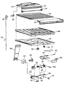 Compartment Separator parts for Kenmore Refrigerator 363.9725851 (3639725851, 363 9725851) from AppliancePartsPros.com