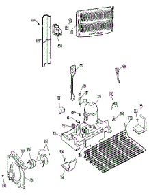 Unit parts for Kenmore Refrigerator 363.9725851 (3639725851, 363 9725851) from AppliancePartsPros.com