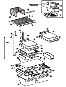 Shelf Parts parts for Kenmore Refrigerator 363.9735717 (3639735717, 363 9735717) from AppliancePartsPros.com