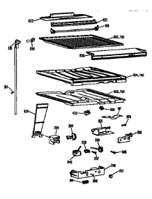 Compartment Separator Parts parts for Kenmore Refrigerator 363.9735717 (3639735717, 363 9735717) from AppliancePartsPros.com