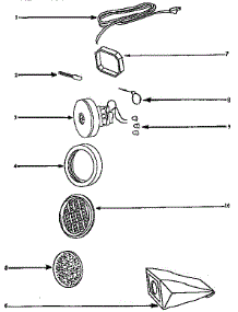 Unit Parts parts for Eureka Canister Vacuum 3641B from AppliancePartsPros.com