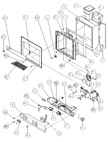 Ice And Water Cavity parts for Amana Side-By-Side Refrigerator 36508-P1121708W from AppliancePartsPros.com