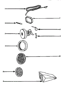 Unit Parts parts for Eureka Canister Vacuum 3651A from AppliancePartsPros.com