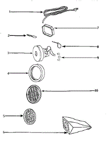 Unit Parts parts for Eureka Canister Vacuum 3651AM from AppliancePartsPros.com