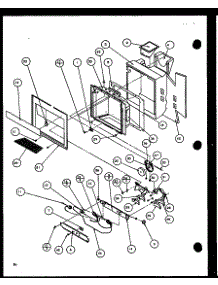 Ice And Water Cavity parts for Amana Side-By-Side Refrigerator 36588-P1115602W from AppliancePartsPros.com