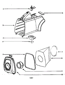Base Assembly parts for Eureka Upright Vacuum 3670AN from AppliancePartsPros.com