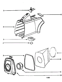 Base Assembly parts for Eureka Upright Vacuum 3673AN from AppliancePartsPros.com