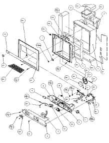 Ice And Water Cavity parts for Amana Side-By-Side Refrigerator 36768-P1135804W from AppliancePartsPros.com